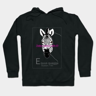 Zebra starts with E! Hoodie